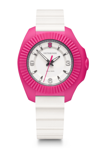 Watch - VICTORINOX I.N.O.X. V 37mm White Rub Strap White Dial