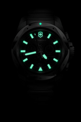 Watch - VICTORINOX I.N.O.X Chr 43 Black Rub Strap Black Dial