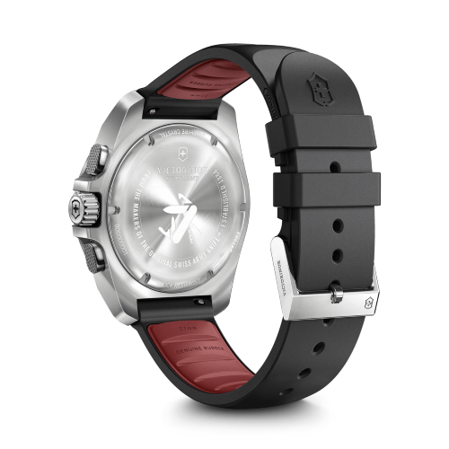 Watch - VICTORINOX I.N.O.X Chr 43 Black Rub Strap Black Dial