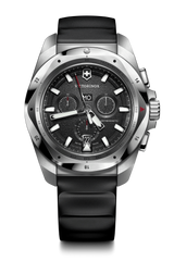 Watch - VICTORINOX I.N.O.X Chr 43 Black Rub Strap Black Dial