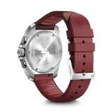 Watch - VICTORINOX I.N.O.X Chr 43mm Red Rubber Strap Red Dial