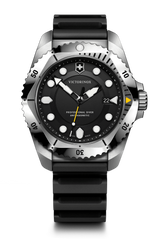 Watch - VICTORINOX Dive Pro 43mm Black Rubber Strap Black Dial