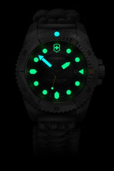 Watch - VICTORINOX Dive Pro 43mm Black Paracord Strap Black Dial