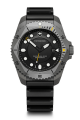 Watch - VICTORINOX Dive Pro 43mm Black Paracord Strap Black Dial
