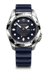 Watch - VICTORINOX Dive Pro Auto 43mm Blue Rubber Strap Blue Dial