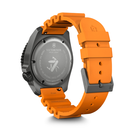 Watch - VICTORINOX Dive Pro Auto 43mm Orange Rubber Strap Black Dial