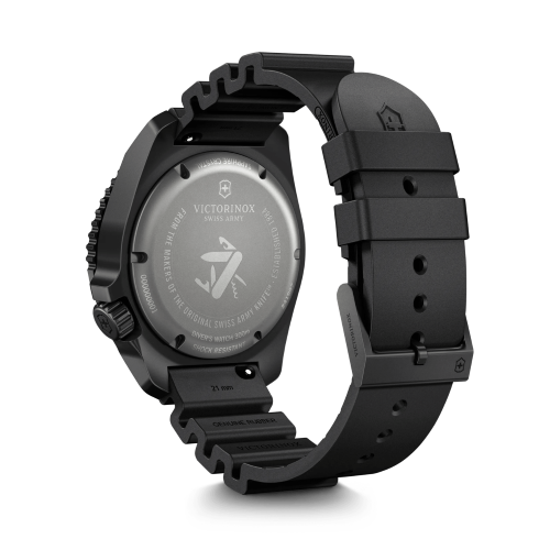 Watch - VICTORINOX Dive Pro Auto 43mm Black Rubber Strap Black Dial/Case