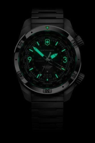 Watch - VICTORINOX Air Pro Auto 43mm Black Dial Bracelet