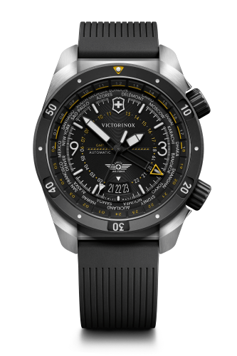 Watch - VICTORINOX Air Pro Auto 43mm Black Dial & Strap