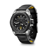 Watch - VICTORINOX I.N.O.X Chrono Carbon 43mm Black Rubber Strap Black Dial