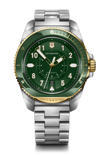 Watch - VICTORINOX Journey 1884 43mm SS Bracelet Green Dial