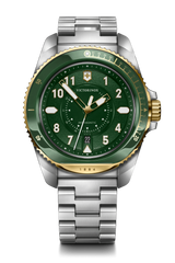 Watch - VICTORINOX Journey 1884 43mm SS Bracelet Green Dial