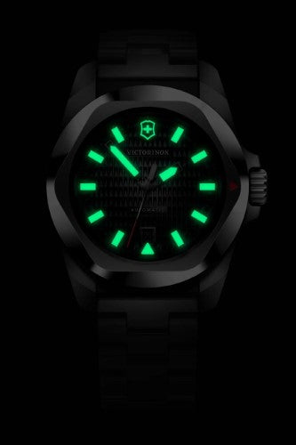 Watch - VICTORINOX I.N.O.X. Auto 41mm SS Bracelet Black Dial