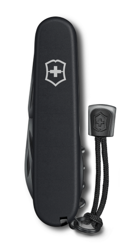 Watch - VICTORINOX I.N.O.X. Auto + SAK 41mm Black Rubber Strap Black Dial