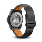 Watch - VICTORINOX I.N.O.X. Auto + SAK 41mm Black Rubber Strap Black Dial
