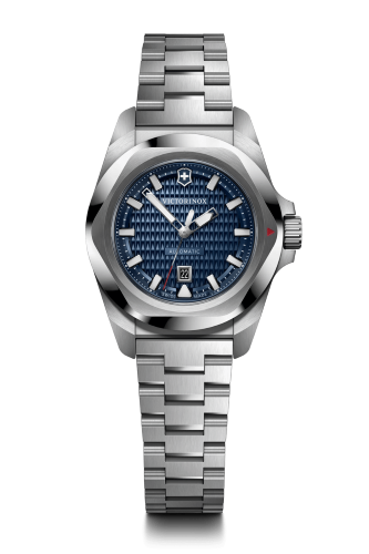Watch - VICTORINOX I.N.O.X. Small Auto 32mm SS Bracelet Blue Dial