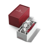 Watch - VICTORINOX I.N.O.X. Small Auto 32mm White Rubber Strap White Dial