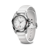 Watch - VICTORINOX I.N.O.X. Small Auto 32mm White Rubber Strap White Dial