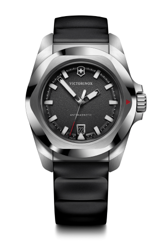 Watch - VICTORINOX I.N.O.X. 41mm Black Rubber Strap Black Dial