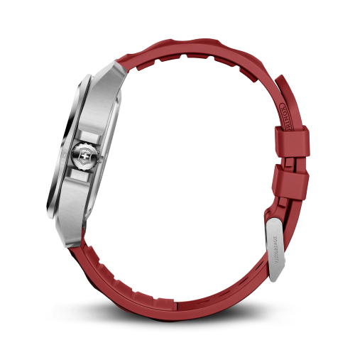 Watch - VICTORINOX I.N.O.X. 41mm Red Rubber Strap Red Dial