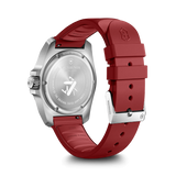 Watch - VICTORINOX I.N.O.X. 41mm Red Rubber Strap Red Dial