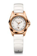 Watch - VICTORINOX I.N.O.X. 32mm White Rubber Strap White Dial