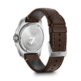 Watch - VICTORINOX Swiss Army 42mm Brown Leather Strap Blue Dial