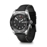 Watch - VICTORINOX Swiss Army 42mm Black Leather Strap Black Dial