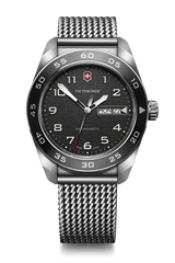 Watch - VICTORINOX Swiss Army 42mm SS Bracelet Black Dial