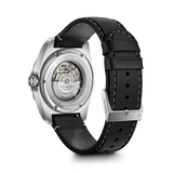 Watch - VICTORINOX Swiss Army Auto 42mm Black Leather Strap Black Dial