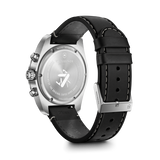 Watch - VICTORINOX Swiss Army Chrono 42mm Black Leather Strap Blue Dial
