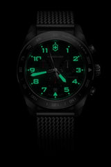 Watch - VICTORINOX Swiss Army Chrono 42mm SS Bracelet Black Dial