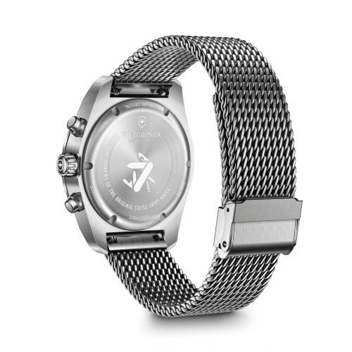 Watch - VICTORINOX Swiss Army Chrono 42mm SS Bracelet Blue Dial