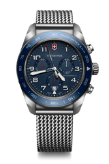 Watch - VICTORINOX Swiss Army Chrono 42mm SS Bracelet Blue Dial