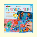 Craft Kit - Avenir Everyday Craft Pom Pom Art Axolotl