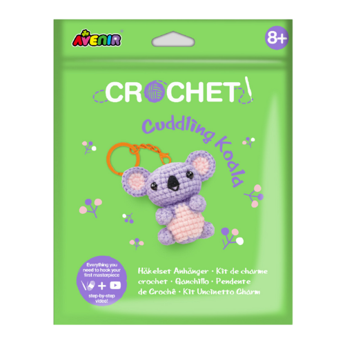 Crochet Keychain Kit - Avenir Cuddling Koala Art and Craft