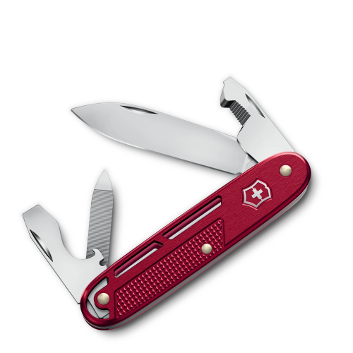 Swiss Army Knife - VICTORINOX SAK Synergy Alox  (Red)