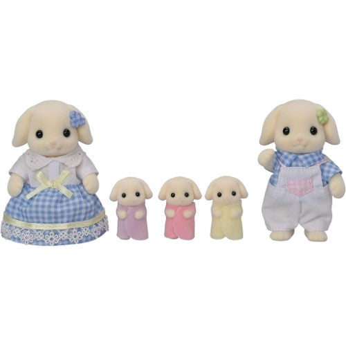Sylvanian Families Playset - Flora Rabbit Family NET