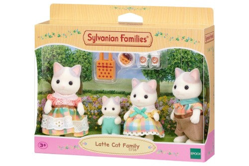Sylvanian Families Playset - Latte Cat Family