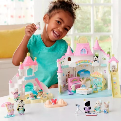 Sylvanian Families Playset - Nursery Friends Walk Along Duo