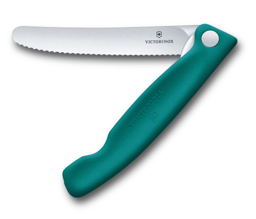 Folding Picnic Knife - VICTORINOX 11cm (Green)