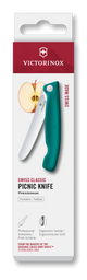 Folding Picnic Knife - VICTORINOX 11cm (Green)