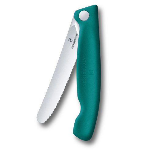 Folding Picnic Knife - VICTORINOX 11cm (Green)