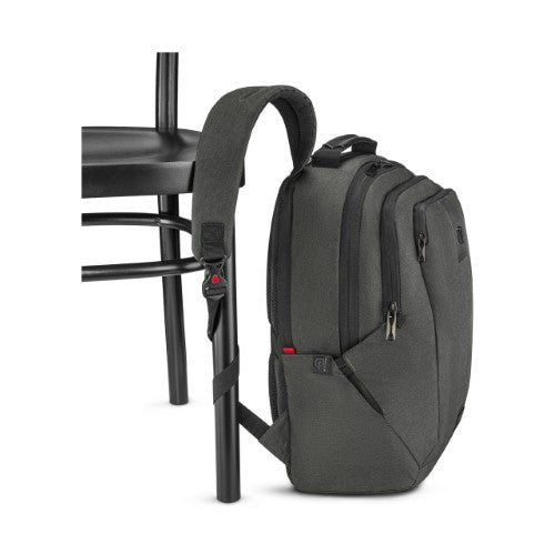Professional 16in Laptop Backpack - WENGER MX ECO (Charcoal)