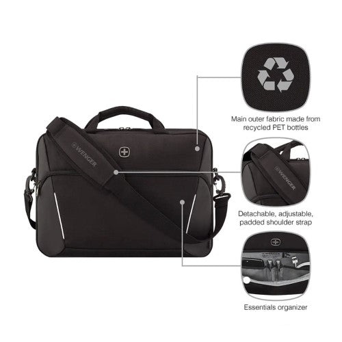 Laptop Slimcase - WENGER XE 16in (Black)