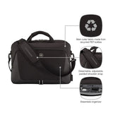 Laptop Briefcase - WENGER XE 16in (Black)