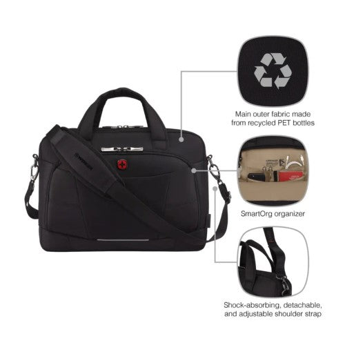 Laptop Brief - WENGER Icons Business Altair 14-16in (Black)