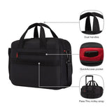 Laptop Brief - WENGER Icons Business Meteor 16-17in (Black)