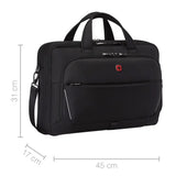 Laptop Brief - WENGER Icons Business Meteor 16-17in (Black)