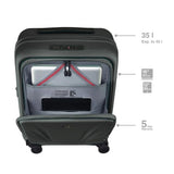 2pc Hardside Luggage - WENGER Skyon Set (Anthracite)